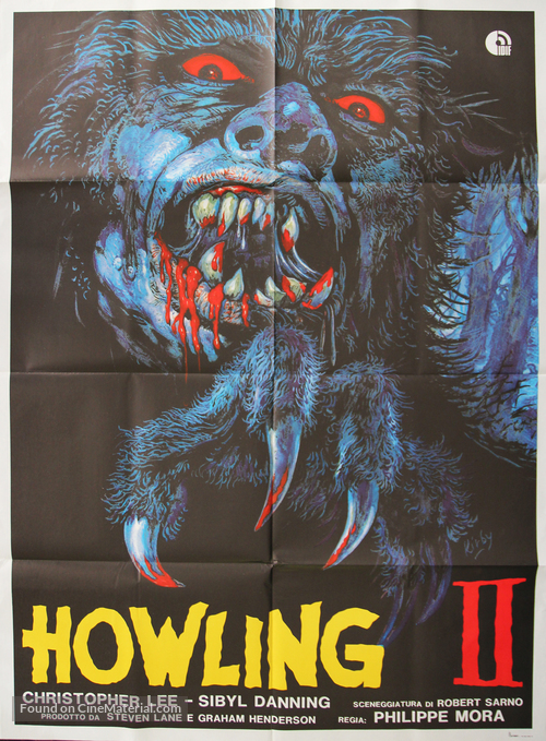 Howling II: Stirba - Werewolf Bitch - Italian Movie Poster