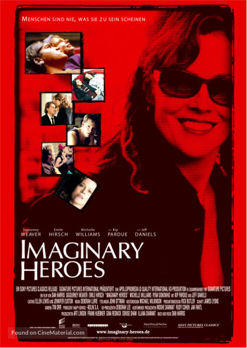 Imaginary Heroes - German Movie Poster