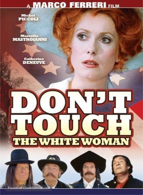 Touche pas &agrave; la femme blanche - DVD movie cover