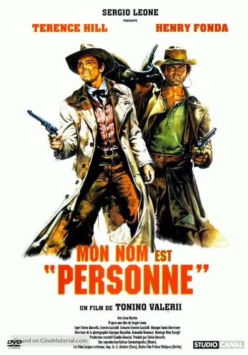 Il Mio Nome E Nessuno - French DVD movie cover