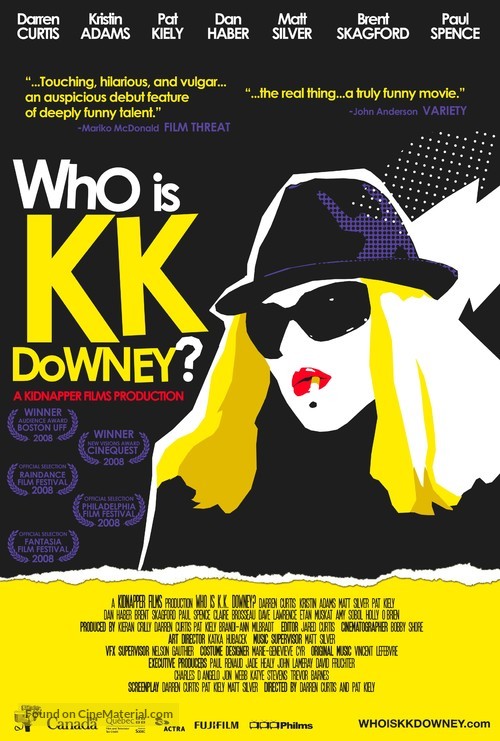 Who Is KK Downey? - Canadian Movie Poster