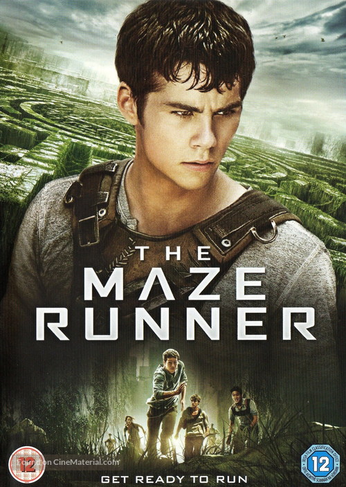The Maze Runner - British DVD movie cover