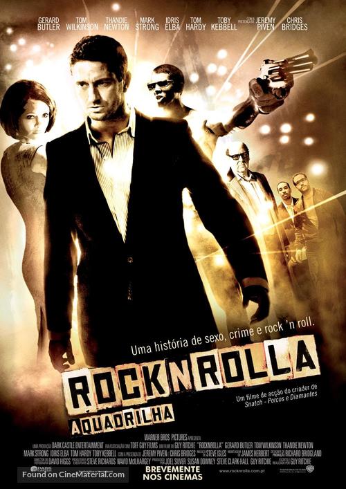 RocknRolla - Portuguese Movie Poster