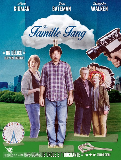 The Family Fang - French DVD movie cover