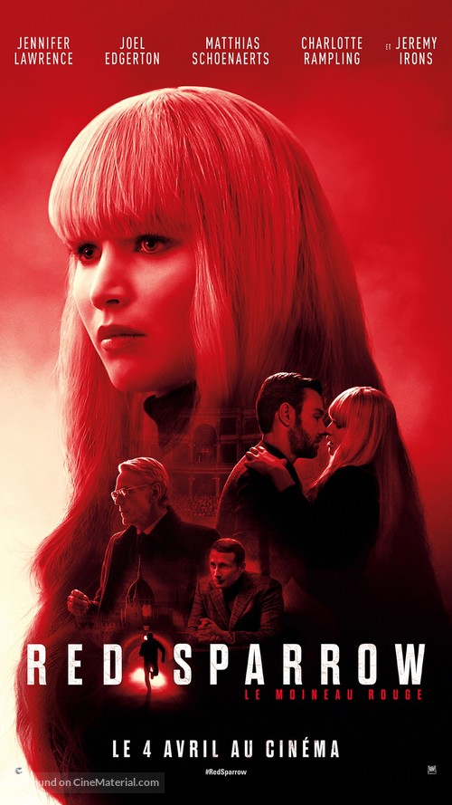 Red Sparrow - French Movie Poster