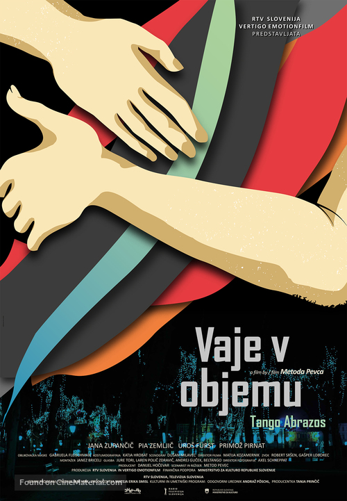 Vaje v objemu - Slovenian Movie Poster