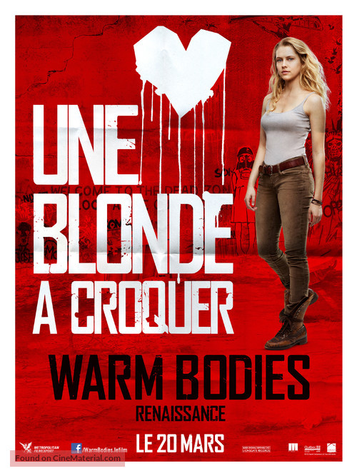 Warm Bodies - French Movie Poster