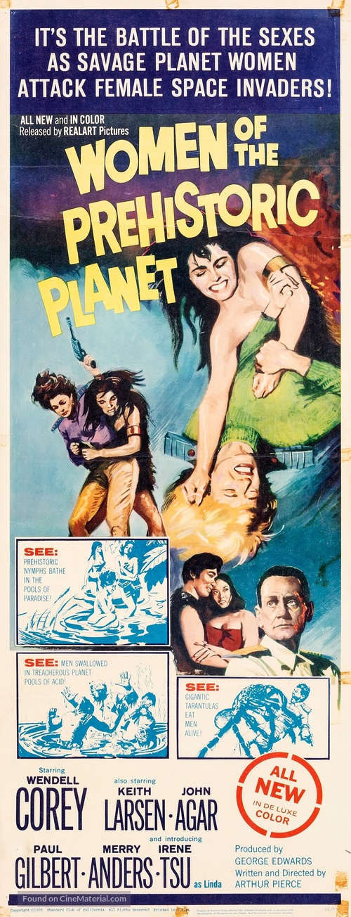 Women of the Prehistoric Planet - Movie Poster