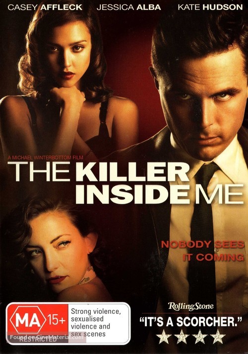 The Killer Inside Me - Australian DVD movie cover