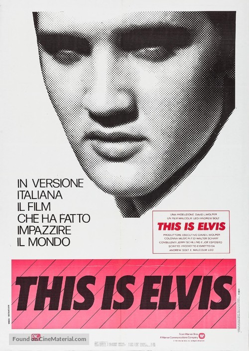 This Is Elvis - Italian Movie Poster