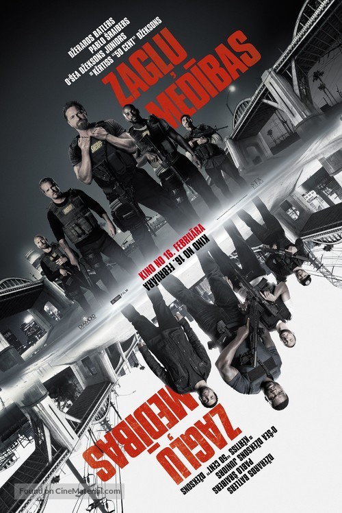 Den of Thieves - Latvian Movie Poster
