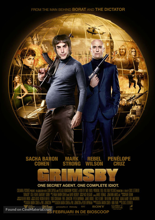 Grimsby - Dutch Movie Poster