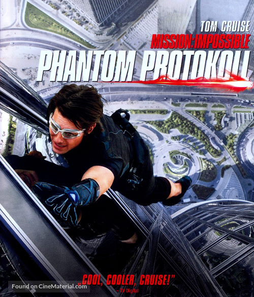 Mission: Impossible - Ghost Protocol - German Blu-Ray movie cover