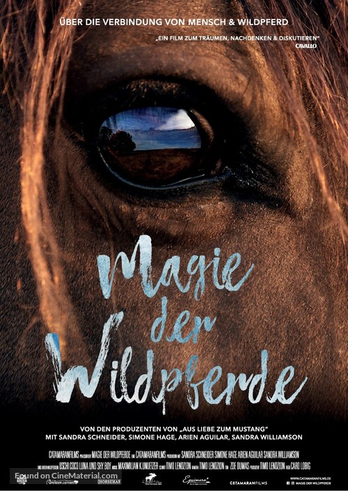 Magie der Wildpferde - German Movie Poster