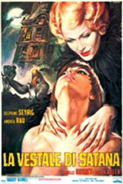 Les l&egrave;vres rouges - Italian Movie Poster