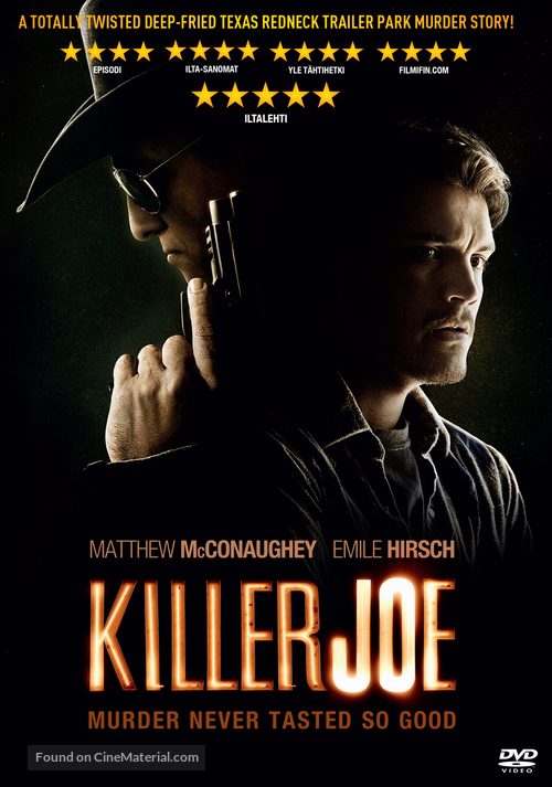 Killer Joe - Finnish DVD movie cover