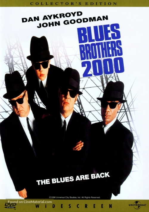 Blues Brothers 2000 - DVD movie cover