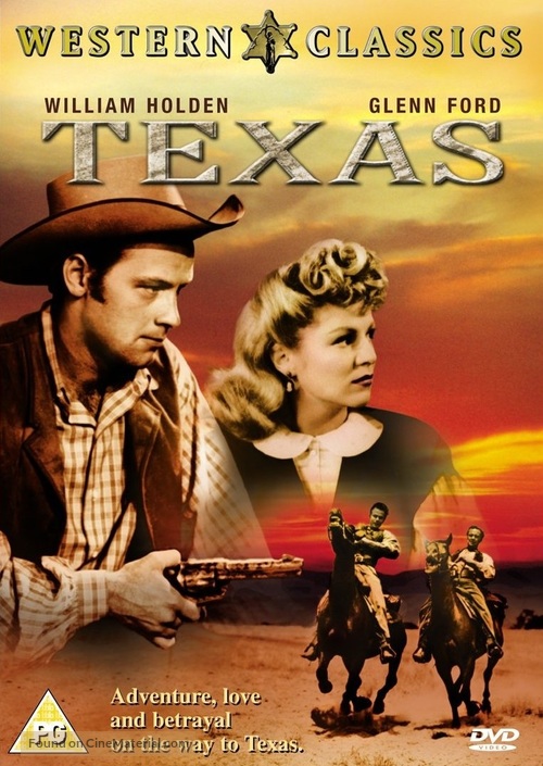 Texas - British DVD movie cover