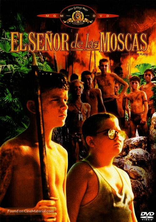 Lord of the Flies - Spanish DVD movie cover