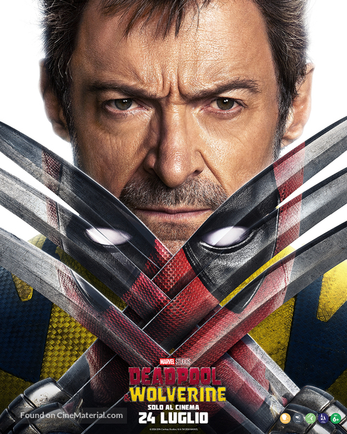 Deadpool &amp; Wolverine - Italian Movie Poster