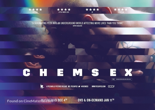 Chemsex - British Video release movie poster