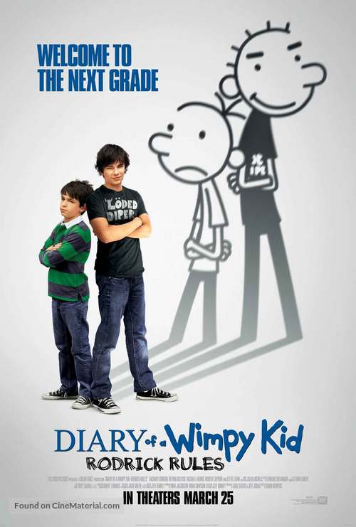 Diary of a Wimpy Kid 2: Rodrick Rules - Movie Poster