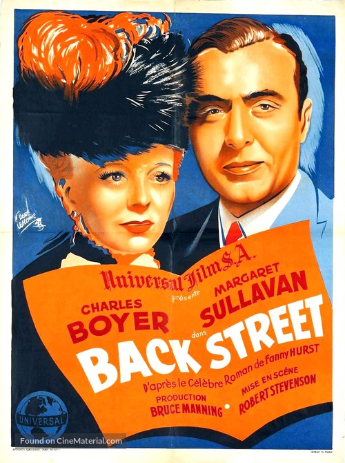 Back Street - French Movie Poster