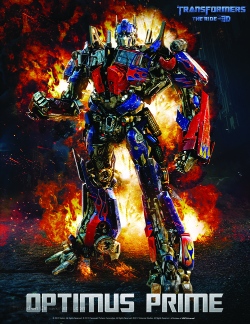Transformers: The Ride - 3D - Movie Poster