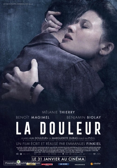 La douleur - Belgian Movie Poster