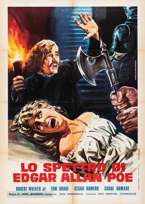 The Spectre of Edgar Allan Poe - Italian Movie Poster