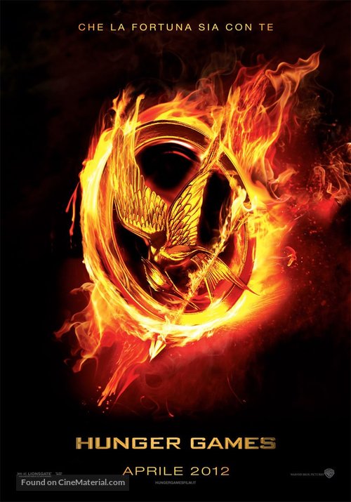 The Hunger Games - Italian Movie Poster