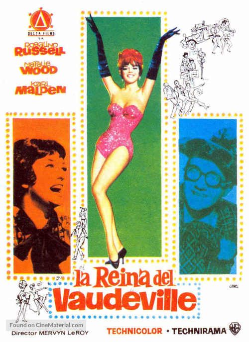 Gypsy - Spanish Movie Poster