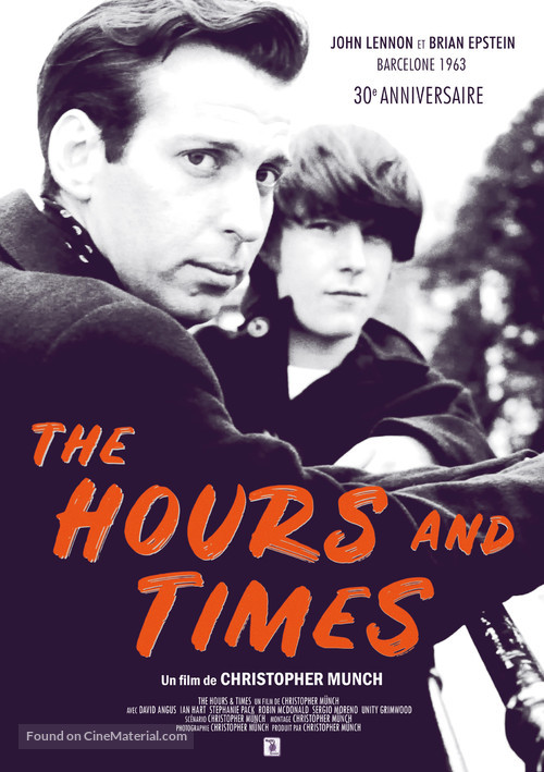 The Hours and Times - French Re-release movie poster