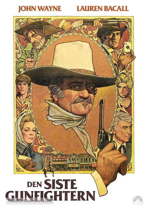 The Shootist - Norwegian Movie Poster