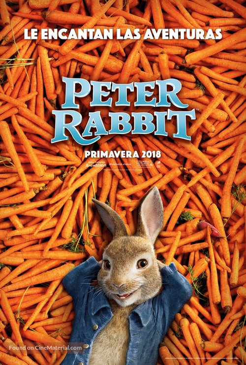 Peter Rabbit - Spanish Movie Poster