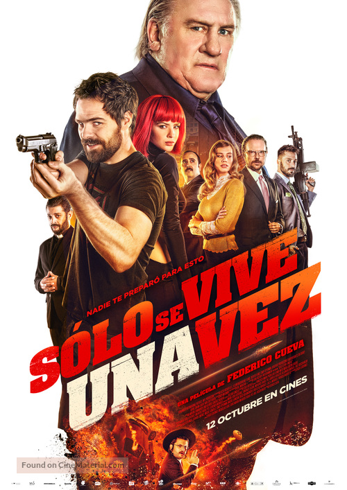 S&oacute;lo se vive una vez - Spanish Movie Poster