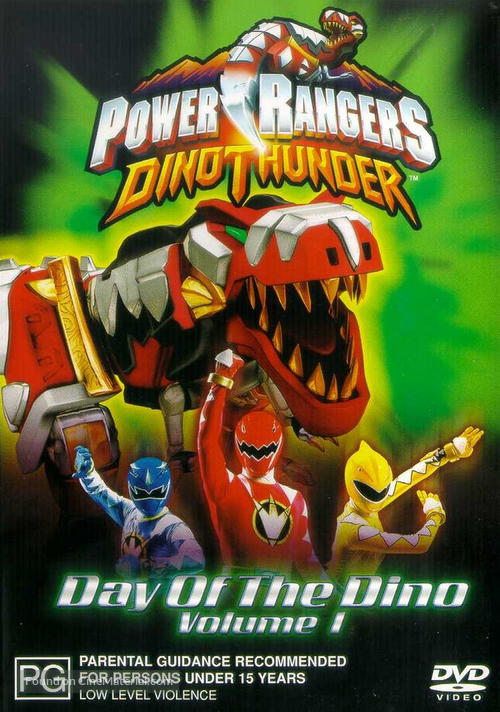 &quot;Power Rangers DinoThunder&quot; - DVD movie cover