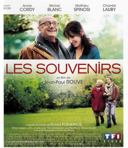 Les souvenirs - French Blu-Ray movie cover