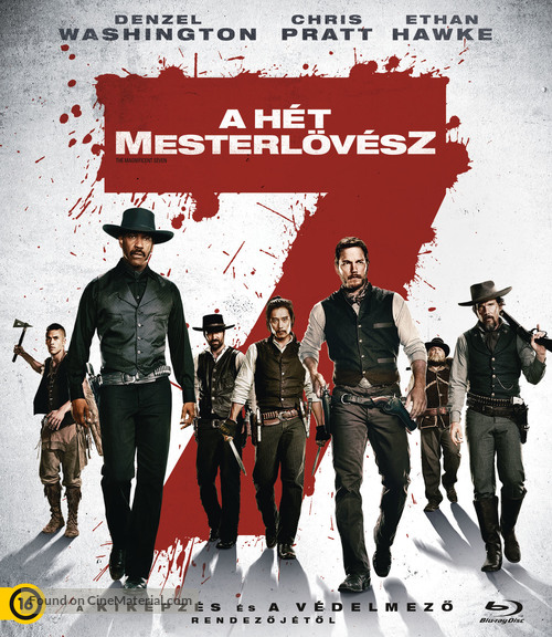 The Magnificent Seven - Hungarian Movie Cover