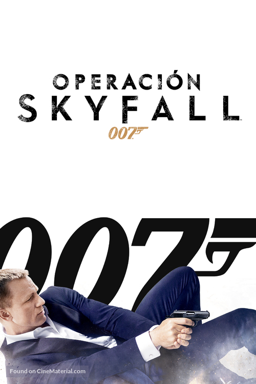 Skyfall - Colombian DVD movie cover