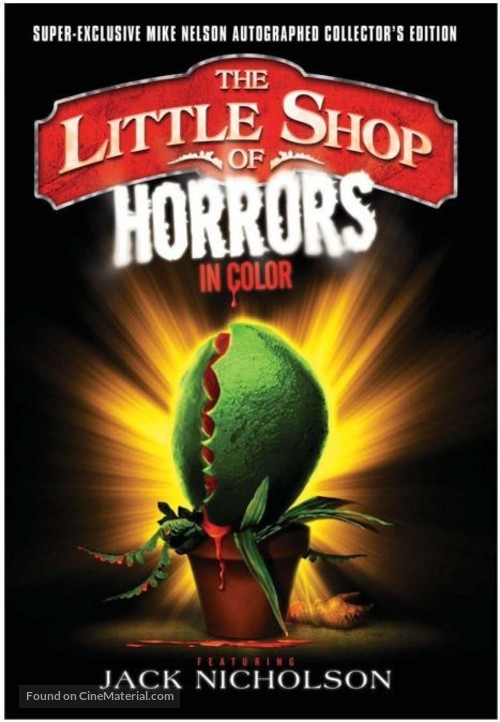 The Little Shop of Horrors - DVD movie cover