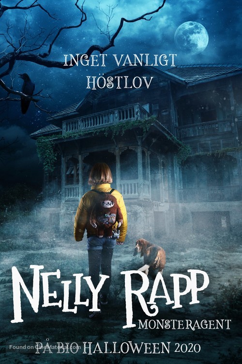 Nelly Rapp - Monsteragent - Swedish Movie Poster