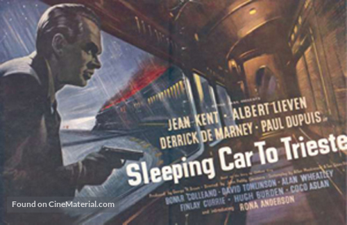 Sleeping Car to Trieste - British Movie Poster