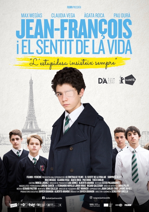 Jean-Fran&ccedil;ois i el sentit de la vida - Andorran Movie Poster