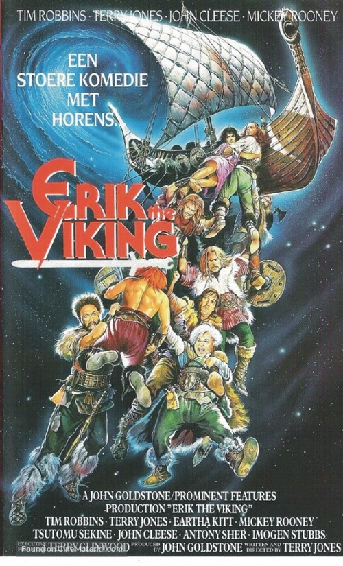 Erik the Viking - Dutch Movie Poster