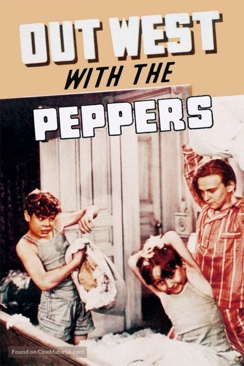Out West with the Peppers - Movie Poster