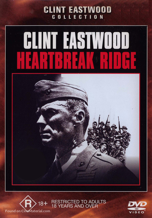 Heartbreak Ridge - Australian DVD movie cover