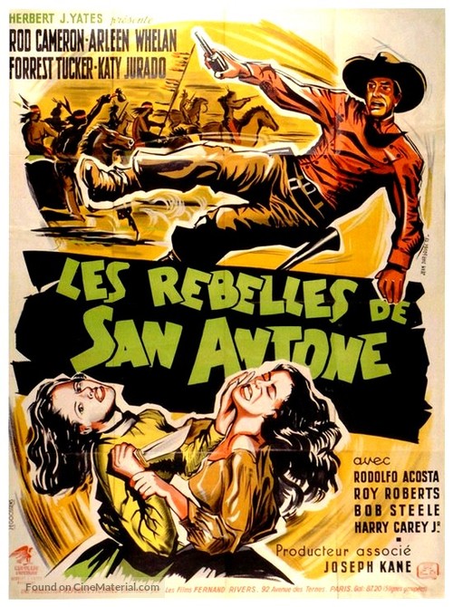 San Antone - French Movie Poster