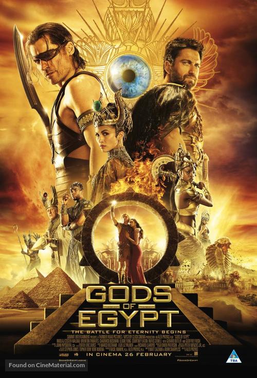 Gods of Egypt - South African Movie Poster