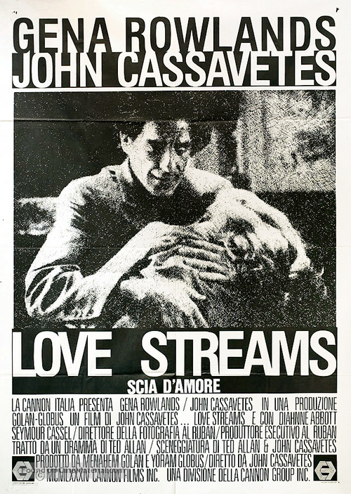 Love Streams - Italian Movie Poster